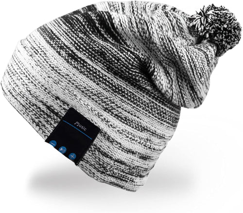 Bluetooth Beanie for Men Women Hat Wireless Headphone for Outdoor Sports