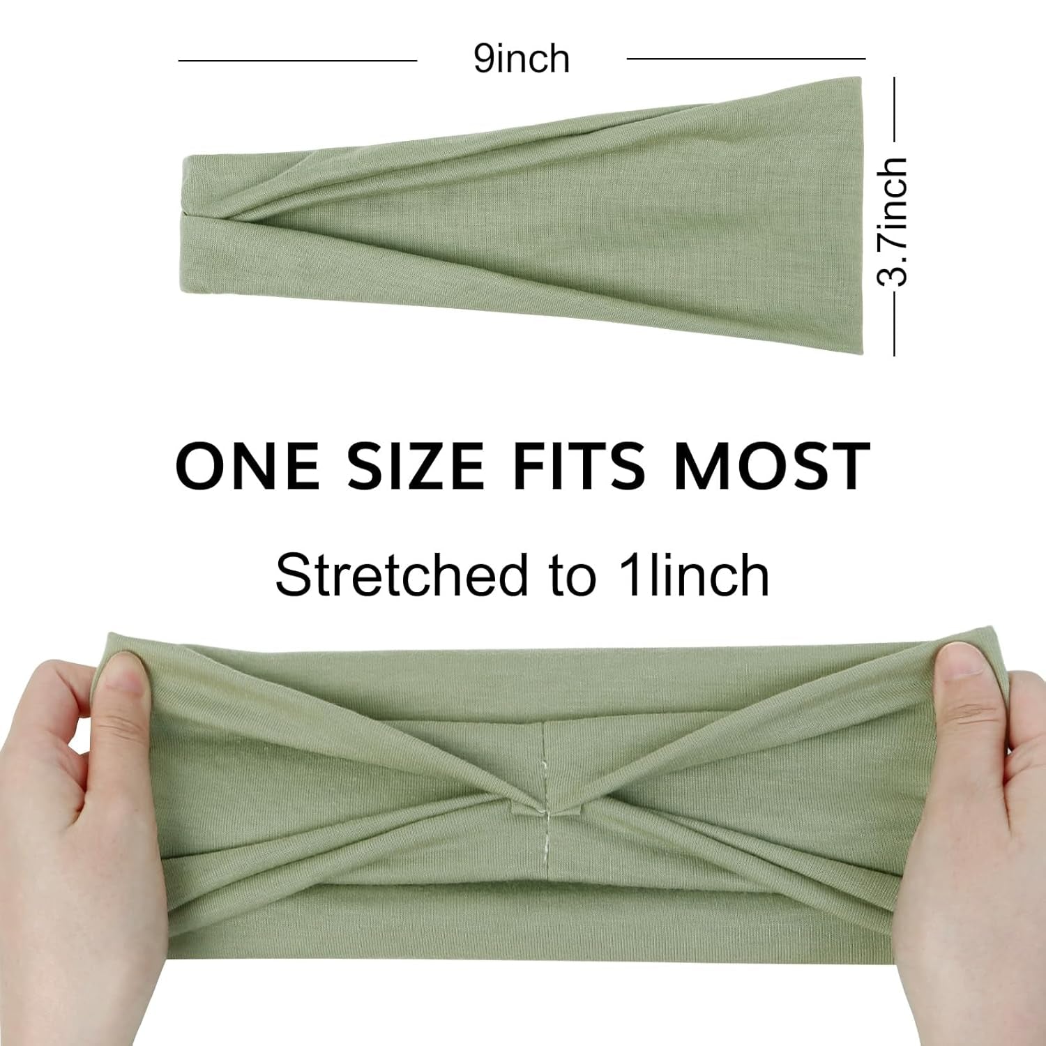 Headbands for Women Non Slip Women'S Fashion Headbands Wide Headbands for Women'S Hair Head Band Short Hair for Workout Yoga Sports Exercise Sweatbands Summer Hair Accessories Elastic Hair Band